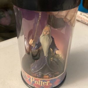 Enesco Harry Potter mini figurine with story scope. “ Albus Dumbledore”